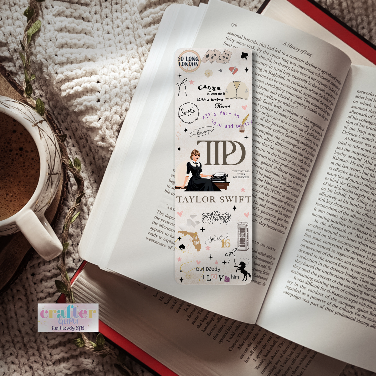 🎤 "Love" – Bookish Bookmark