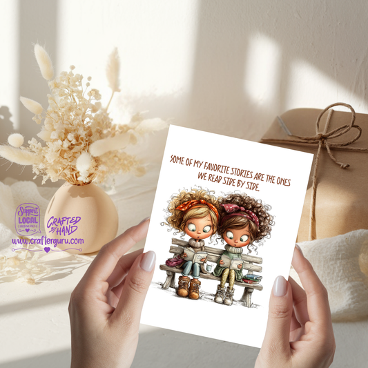 A Quiet Kind of Love – Meaningful Reading Together Card VGC-021