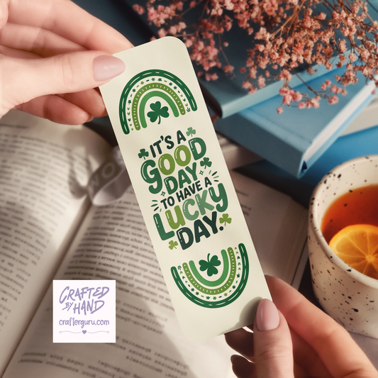 Lucky Day Bookmark – Good Luck Book Lover Gift | BMK-003