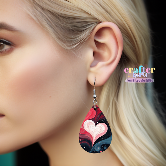 Valentine Teardrop Earring #1012