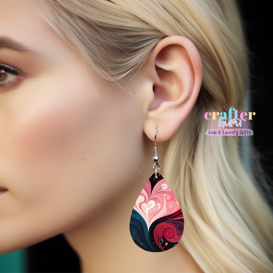 Valentine Teardrop Earring #1015