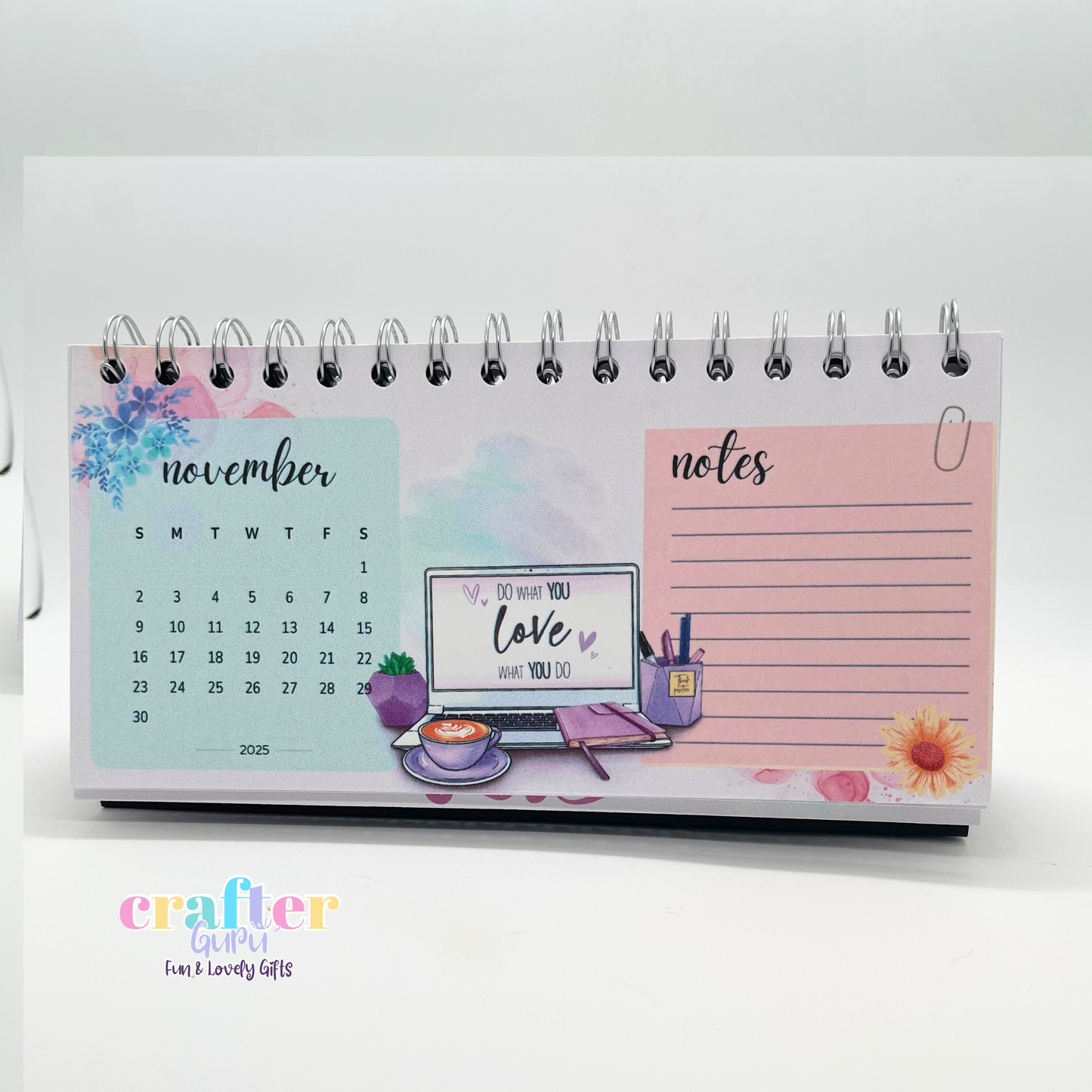 2025 Desk Calendar for Girl Bosses – Elegant & Stylish Table Calendar – Perfect Gift for Women in Charge!