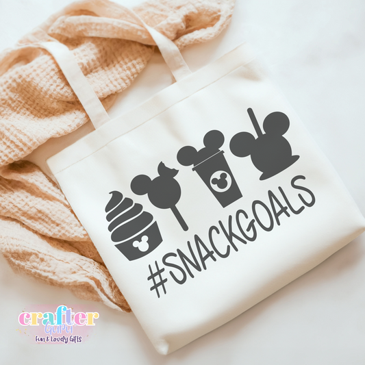 Snack Goals Tote Bag