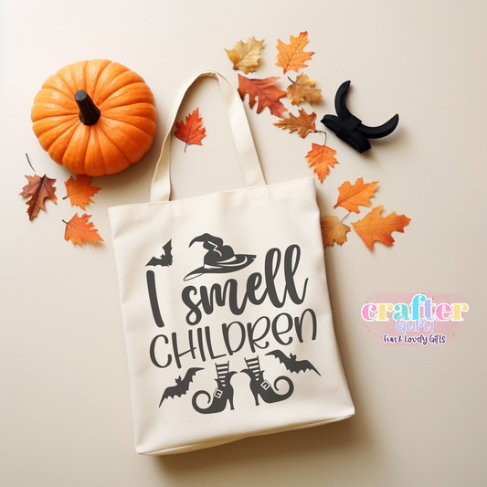 Smell Children Tote Bag