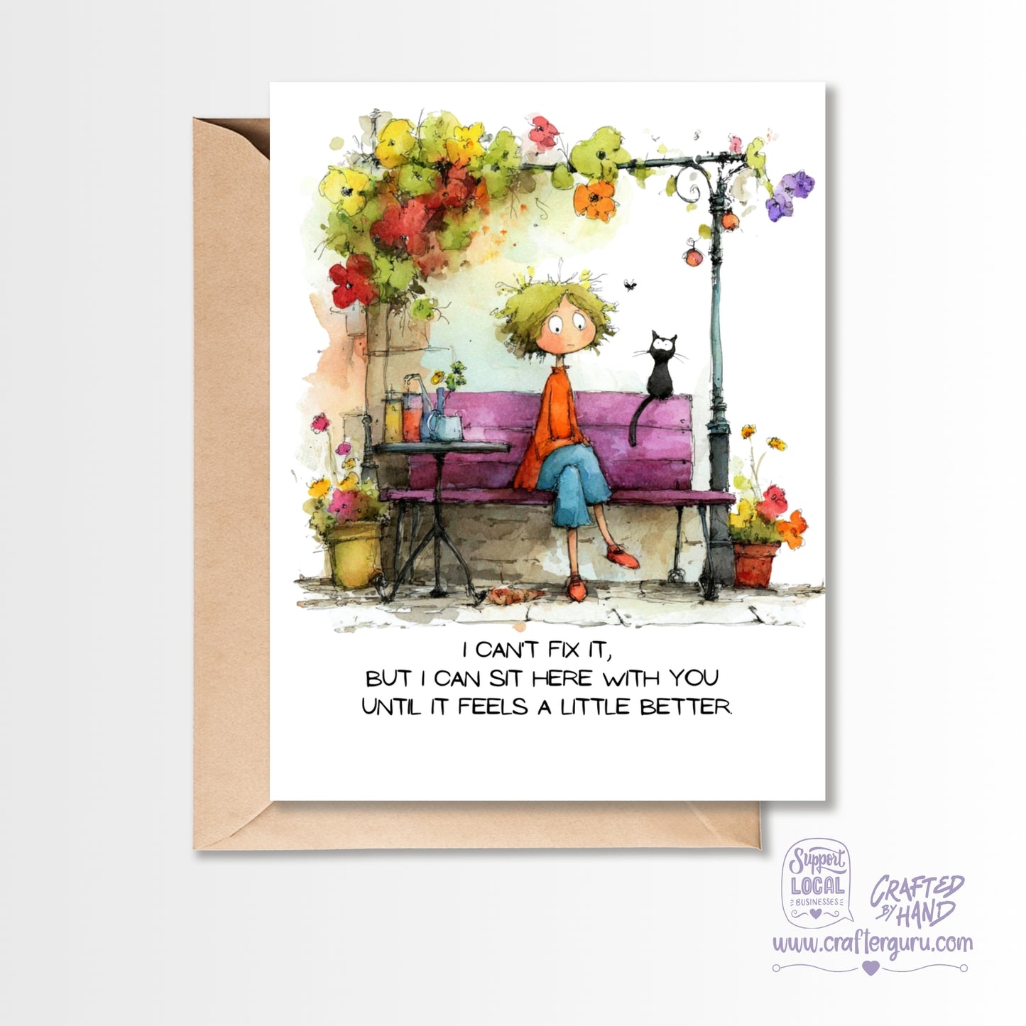 Supportive Sympathy Card GC-034