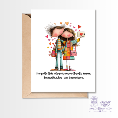 Every Moment With You – Thoughtful Love Greeting Card VGC-016