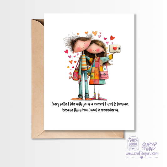 Every Moment With You – Thoughtful Love Greeting Card VGC-016