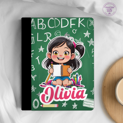 Cute & Custom with Your Name Notebook CN0001