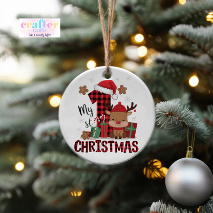 My First Christmas Keepsake Ornament CGFLG2