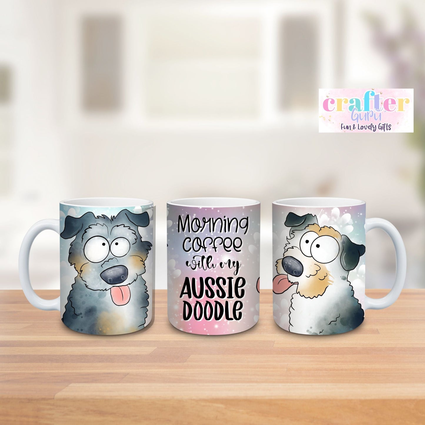 Dog Coffee Mug Aussie Doodle