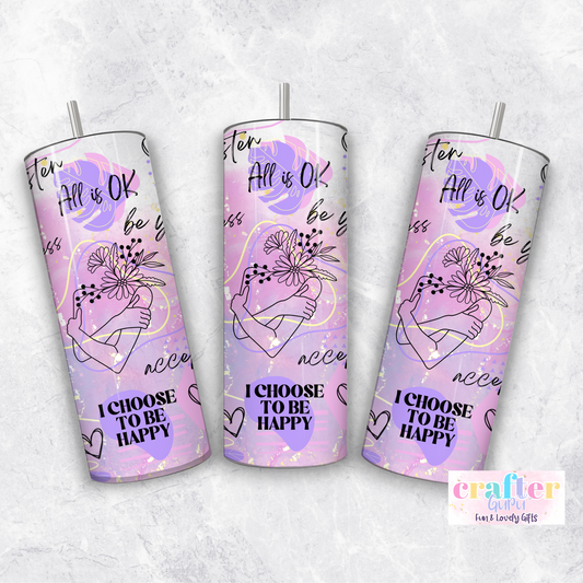 Self Love Tumbler, Daily Affirmations Tumbler CGFLG31