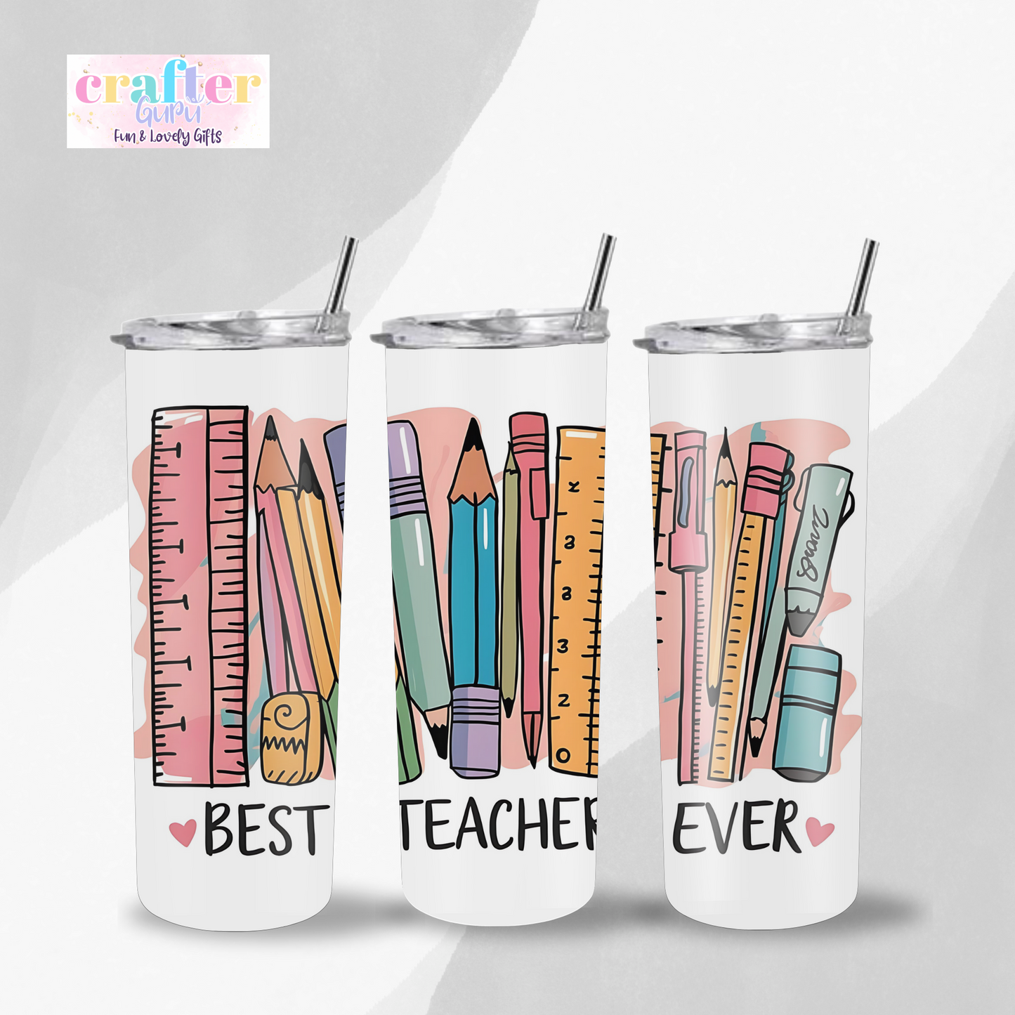 Best Teacher Tumbler,Teacher Appreciation Gift CGFLG11