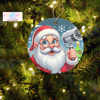 Christmas Ornament for Kids, Santa Cam With Letter and Envelope from "Noth Pole"