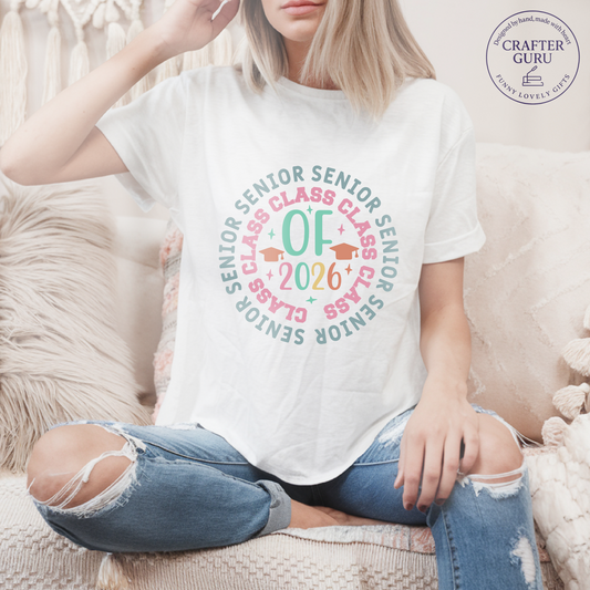 Class of 2026 Circle Tee  (unisex Adult Tees)