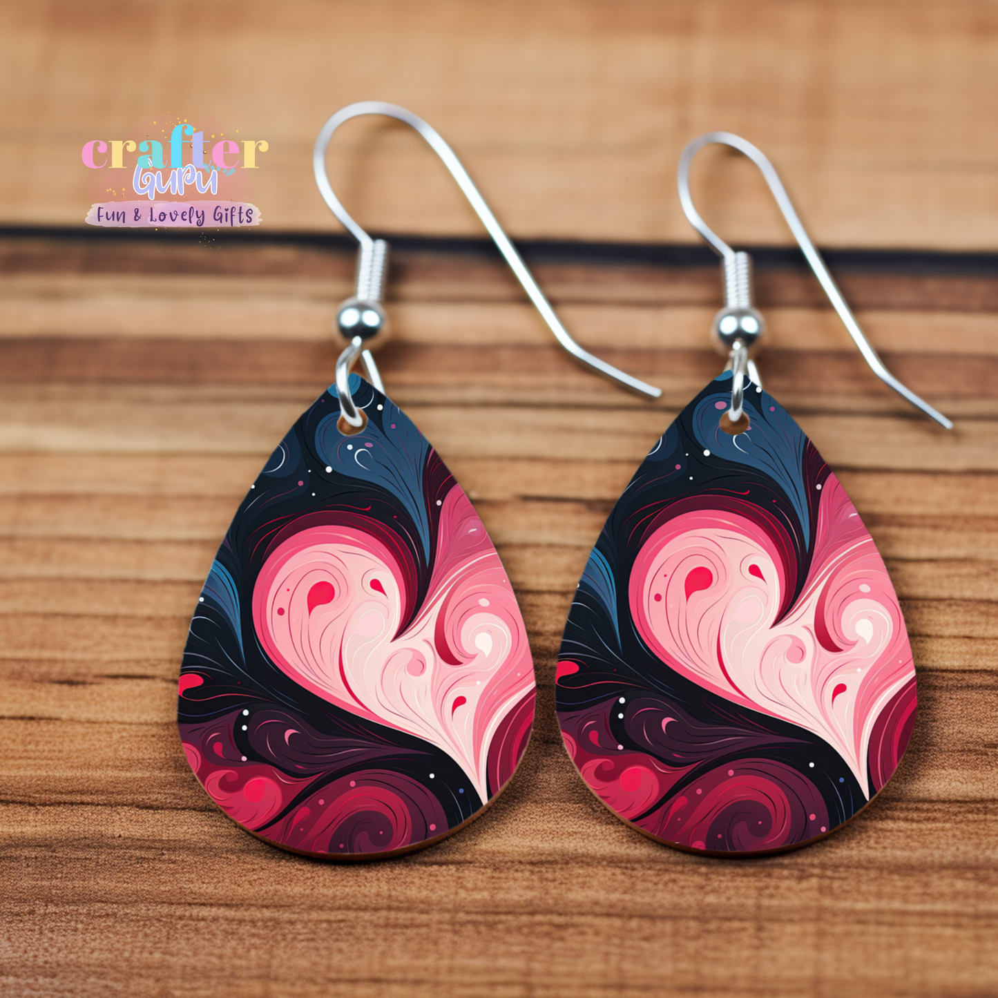 Valentine Teardrop Earring  #1010