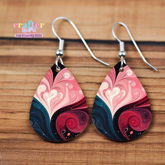 Valentine Teardrop Earring  #1015