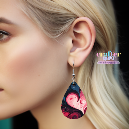 Valentine Teardrop Earring  #1010