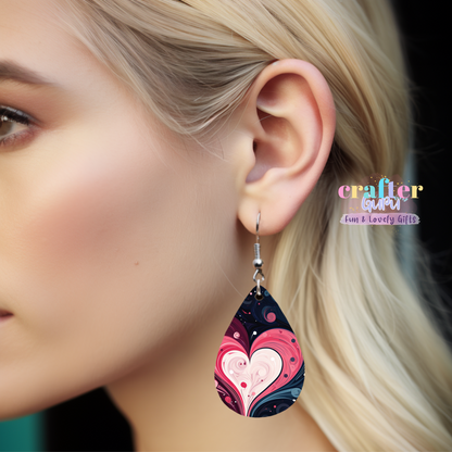 Valentine Teardrop Earring  #1014