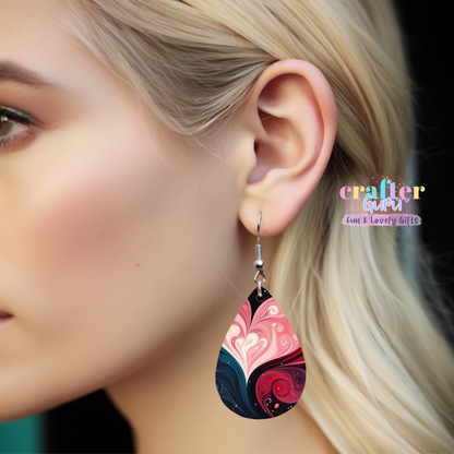 Valentine Teardrop Earring  #1015